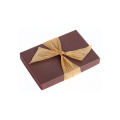 Caja de embalaje de papel personalizado de fantasía de chocolate